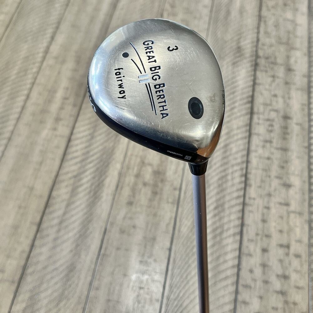 Callaway Great Big Bertha II 3 Fairway Wood RH GBB System 60 Regular-Flex 43.5"